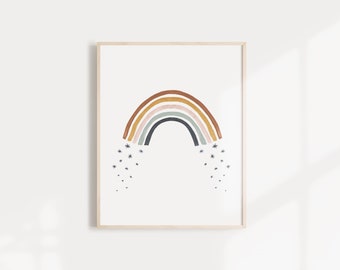 Twinkle Rainbow Art Print - 8X10