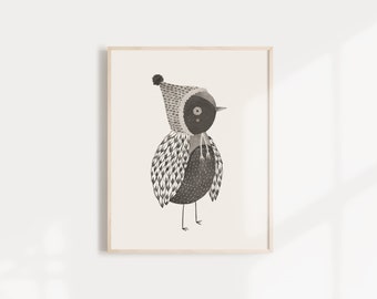 Pixie Bird Art Print - 8X10, 11x14