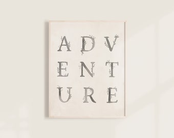 Adventure art print - 8X10, 11X14