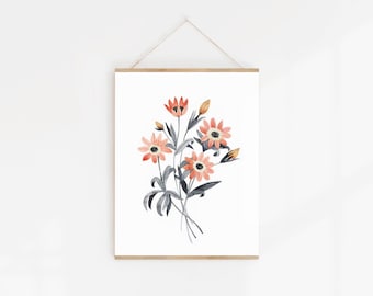 Wildflower Art Print - 8x10