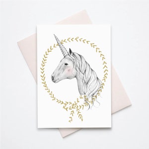 Unicorn Magic - Birthday Invitation