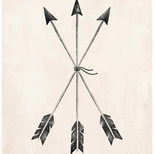 Arrows Art Print, 11x14 image 2