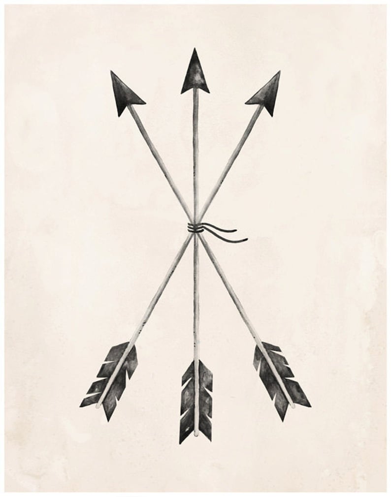 Arrows Art Print, 11x14 image 2