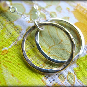 father daughter infinity necklace