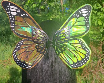 Monarch Butterfly Fairy Wing Hair Claw B-Stock