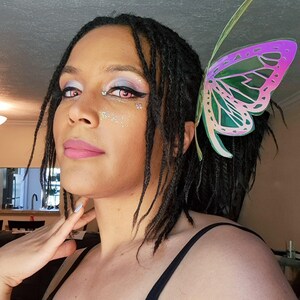Kanae kocho Kanao Tsuyuri Inspired butterfly Hair Clips from Demon Slayer Anime for Cosplay image 7