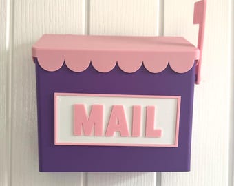 Kinderen, minibrievenbus voor kinderen, gepersonaliseerd voor deur- en wanddecoratie,