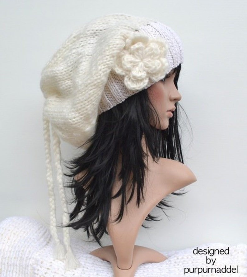 Special Chunky Boho,Beanie,Super Long image 1