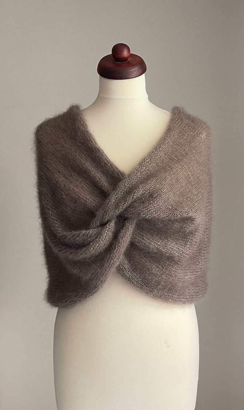 QOZJI Damen Stola Rot - Seidenartiger Schal Für Hochzeit & Festliche Anlässe