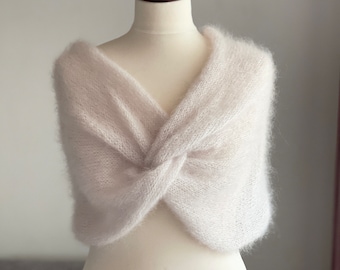 In vielen Farbe!Braut Stola HOCHZEIT, Kreideweiss!BOLERO, Braut Stola!Kid Silk!Mohair, Seide!