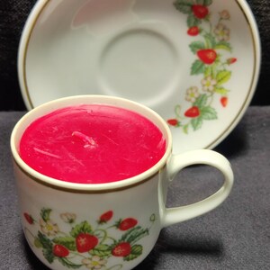 1978 Avon Porcelain Espresso Demi Cup and Saucer/ 22KT Gold Trim
