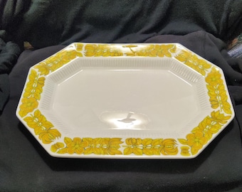 Vintage Independence Ironstone Platter,By Interpace, Made In Japan