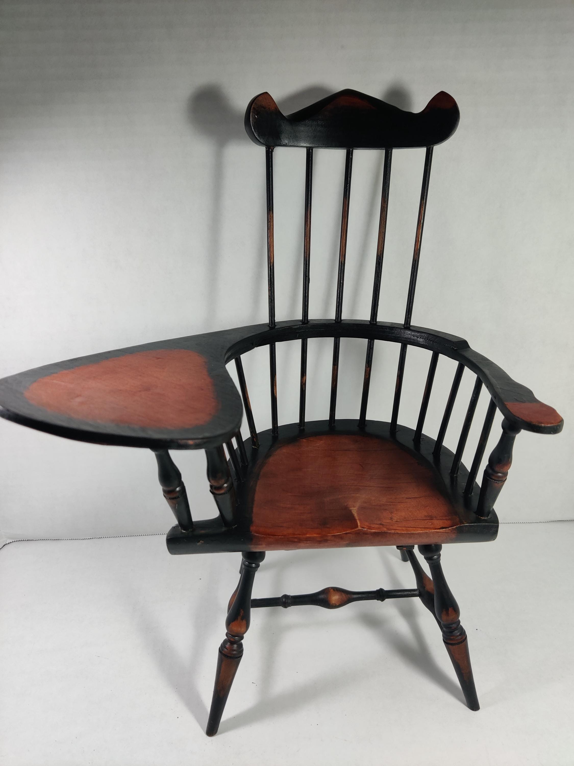 家具 Vintage Windsor chair Vintage Doll Size Spindle Back Windsor Chair/ Desk/18
