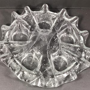 Vintage, Muurla, Finland, Ice Glass 5 Votive Holder