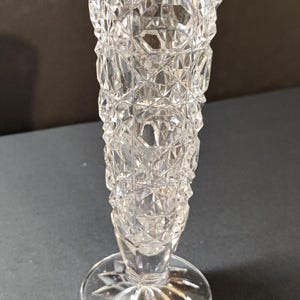 Vintage, Killarney, Ireland, Lead Crystal Vase