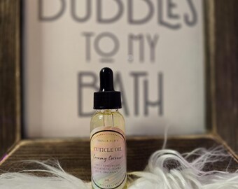 Natural Cuticle Oil | Vitamin E, Jojoba, Almond Oils