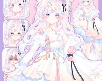 Anpassbare Live2D Premade Vtuber | Bearbeitbar & Takel | Individuell