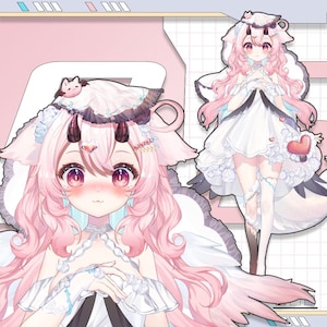 Customizable Live2D Premade Vtuber | Editable & Rigging | Customized