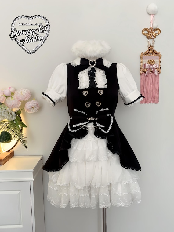 princess polly baby blue dress Gothic Kawaii Look