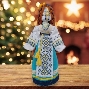 Motanka , einzigartige Ukrainische Puppe, handgesticktes Souvenir | Einzigartiges handgemachtes Geschenk