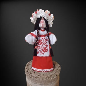 Motanka-Puppe - Handgefertigter Charme Ukrainischer Schatz | Einzigartiges handgemachtes Geschenk