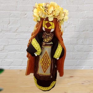Motanka Doll – Boho Chic Interior Art doll | Unique ethnic handmade gift