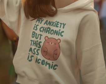 Funny Bear Unisex Hoodie: Iconic Meme Sweatshirt