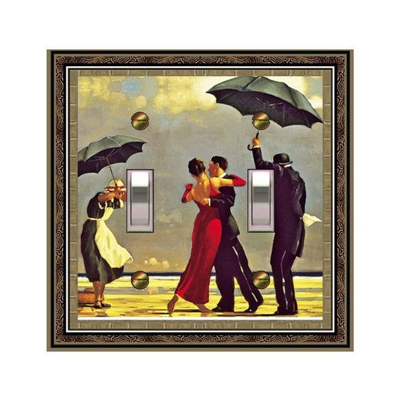 1769X Vettriano, The Singing Butler, w/ Maid & Romantic Dancing Couple ~ Mrs Butler Unique Switchplate Cover ~ Use Drop Down Boxes Below