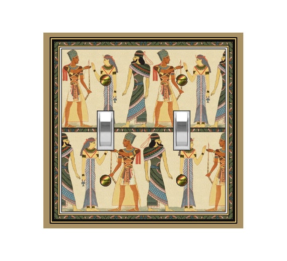 0262X Colorful Ancient Egypt Egyptians ~ Mrs Butler Unique Switchplate Cover ~ Use Drop Down Box Below ~ See Other Egyptian Designs