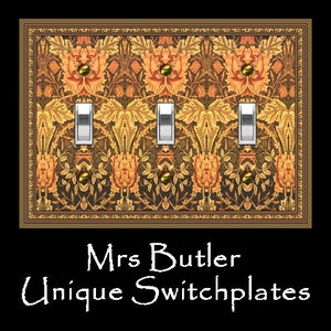 0240X Vibrant Image of Asian Inspired Lucky Feng Shui Carp Fish Tattoo ~ Mrs Butler Unique Switchplate ~ Use Drop Downs Below afbeelding 9