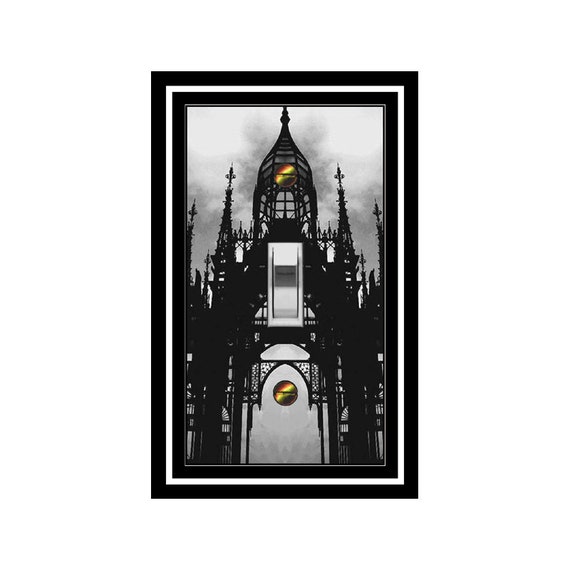 1743X Gothic Image Dark Architectural Structure Black & White ~ Mrs Butler Unique Switchplate Cover ~ Use Drop Down Box Below ~ See Gothic