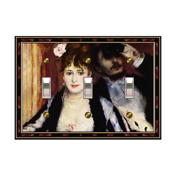 1467X -Renoir Girl - Opera Box light switch plate cover-mrs butler switchplates - choose sizes / prices from drop down box