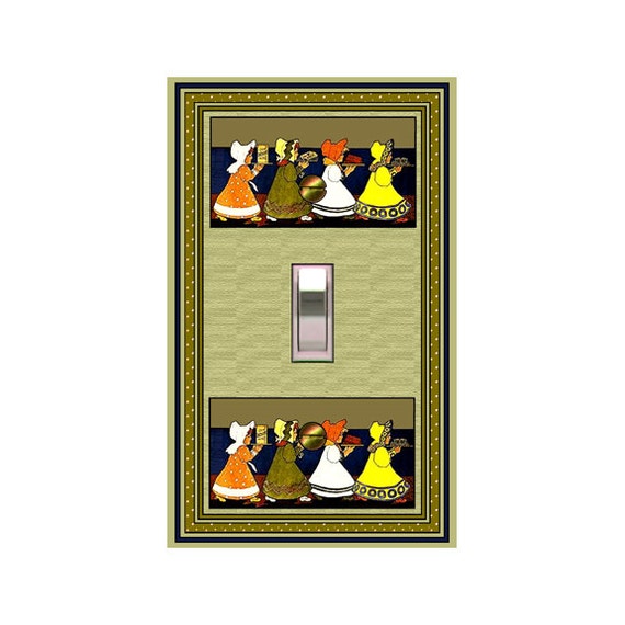 0245x - little french maids - mrs butler switch plate covers -