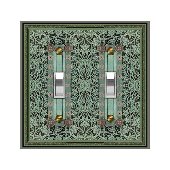 1636X Unique Lovely Ivy Vines & Leaves Design ~ Mrs Butler Unique Switchplate Cover ~ Use Drop Down Boxes Below