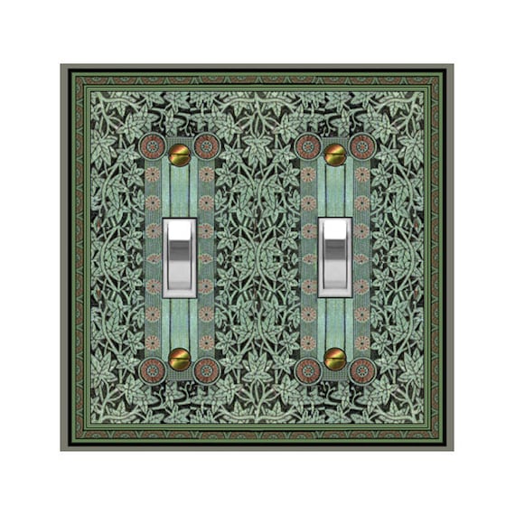 1636X Unique Lovely Ivy Vines & Leaves Design ~ Mrs Butler Unique Switchplate Cover ~ Use Drop Down Boxes Below