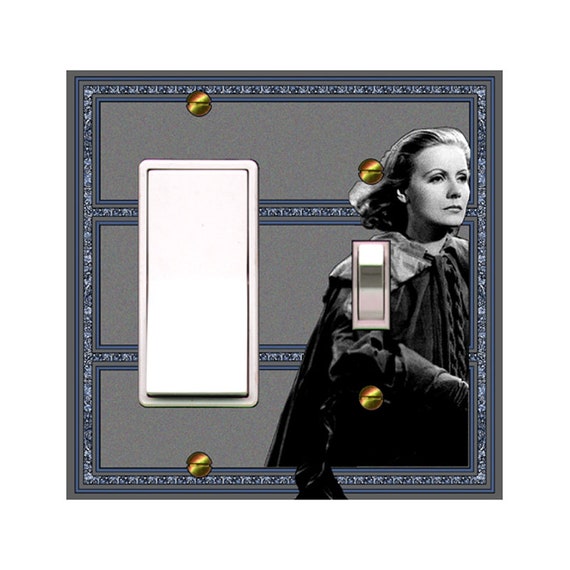 1127X Hollywood Classic Star Starlet Greta Garbo ~ Mrs Butler Unique Switchplate Cover ~ Use Drop Down Box ~ See other Celebrities
