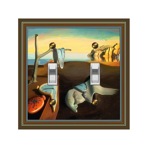 0498X Dali, The Persistence of Memory, Melting Clocks ~ Mrs Butler Unique Switchplate Cover ~ Use Drop Down Boxes ~ See Other Dali Works