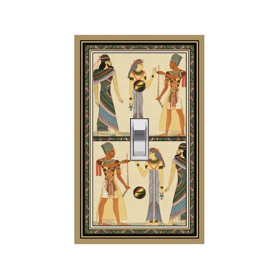 0262X Colorful Ancient Egypt Egyptians ~ Mrs Butler Unique Switchplate Cover ~ Use Drop Down Box Below ~ See Other Egyptian Designs