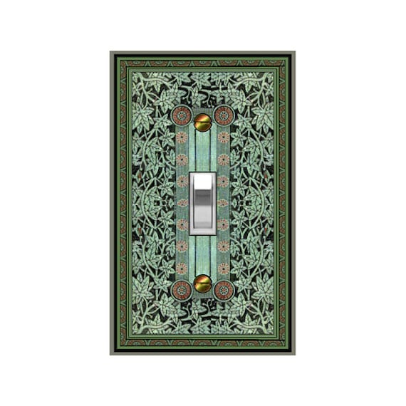1636X Unique Lovely Ivy Vines & Leaves Design ~ Mrs Butler Unique Switchplate Cover ~ Use Drop Down Boxes Below