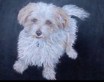 Custom Pet Portrait Illustration | Personalized Dog Artwork (Digital Download)