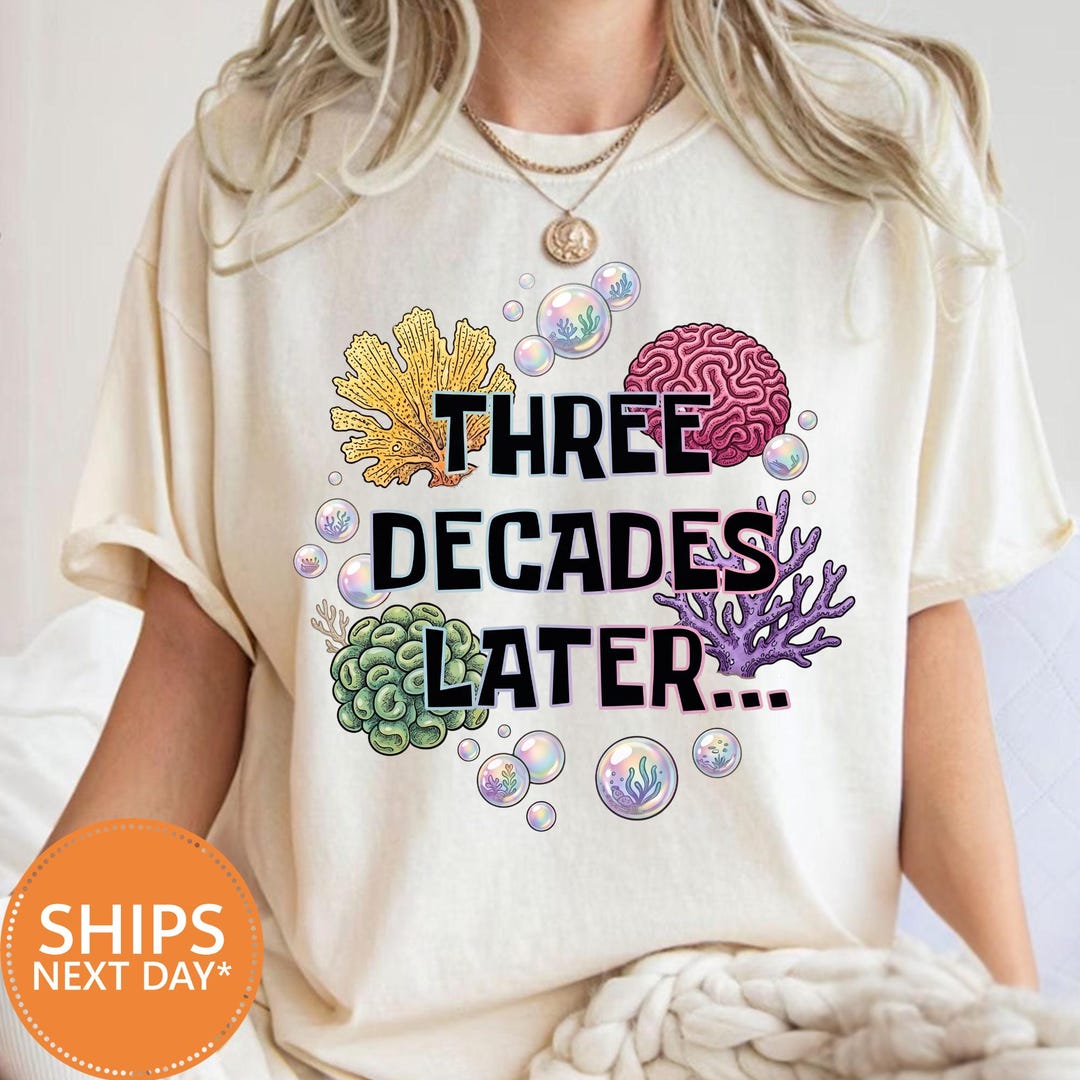 30 Decades Later Shirt, 30th Birthday Gift Comfort Colors, Thirty Years ...