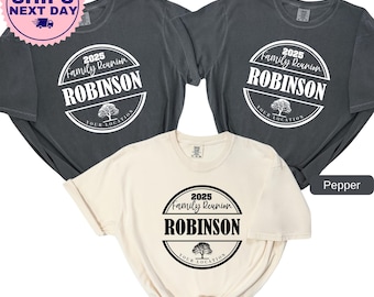 Custom Family Reunion Shirt, Personalized Family Name T-Shirt, Matching Family Vacation Tee, Comfort Colors Family Reunion Tee, Group Shirt