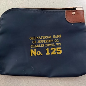 Vintage Bank Deposit Bags - Etsy