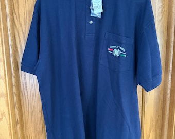 Neues Blaues Nautisches Poloshirt ~ Princess Cruises Größe XL Bootfahren Segeln Neu mit Etikett