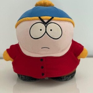 11" South Park Eric Cartman Plush Vintage Comedy Central RARE weighted feet 1998
