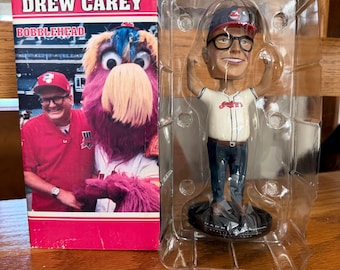 Neuer Drew Carey 2006 Cleveland Indians Guardians Baseball Wackelkopf