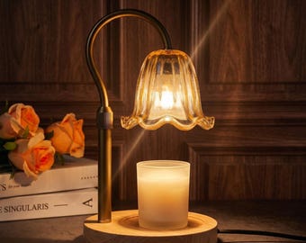 Candle Warmer Lamp with Timer & Dimmer Height Adjustable Warmer Lamp