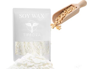 1KG Soy Wax Pure Candle Making Wax 100% Natural Flakes Clean Burning Soya