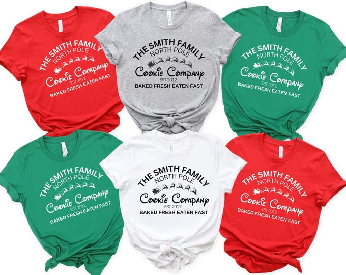 Custom Christmas Family Name 2025 Shirt, Christmas 2025 Shirt, Christmas Family Pajamas, Christmas Shirts, Personalized Christmas Shirt