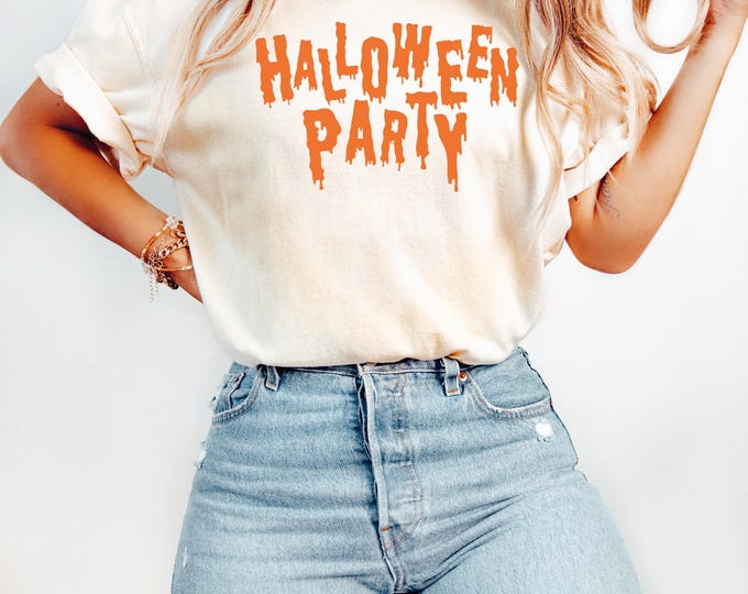Halloween  Party Shirt,Spooky Season Shirt, Halloween Tee,Halloween Aesthetic Shirt,Fall Shirts,Group Halloween Shirt,Family Halloween Shirt